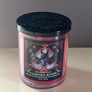 New Bath & Body Works Vampire Blood 8 Oz. Single Wick Candle